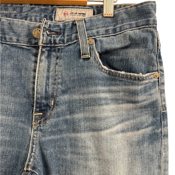 Ag Adriano Goldschmied Blue Skinny Jeans - Picture 3 of 5